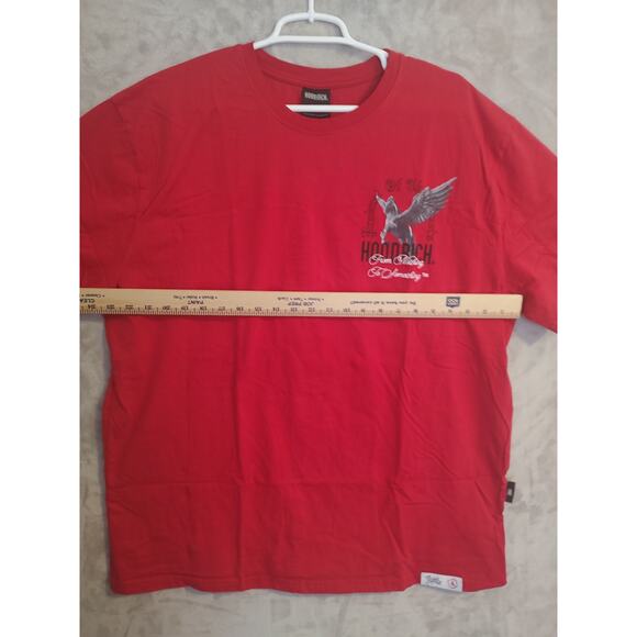 Hoodrich Pegasus From Nothing To Something T-shirt XXL Red Product Of The Street - Picture 7 of 10